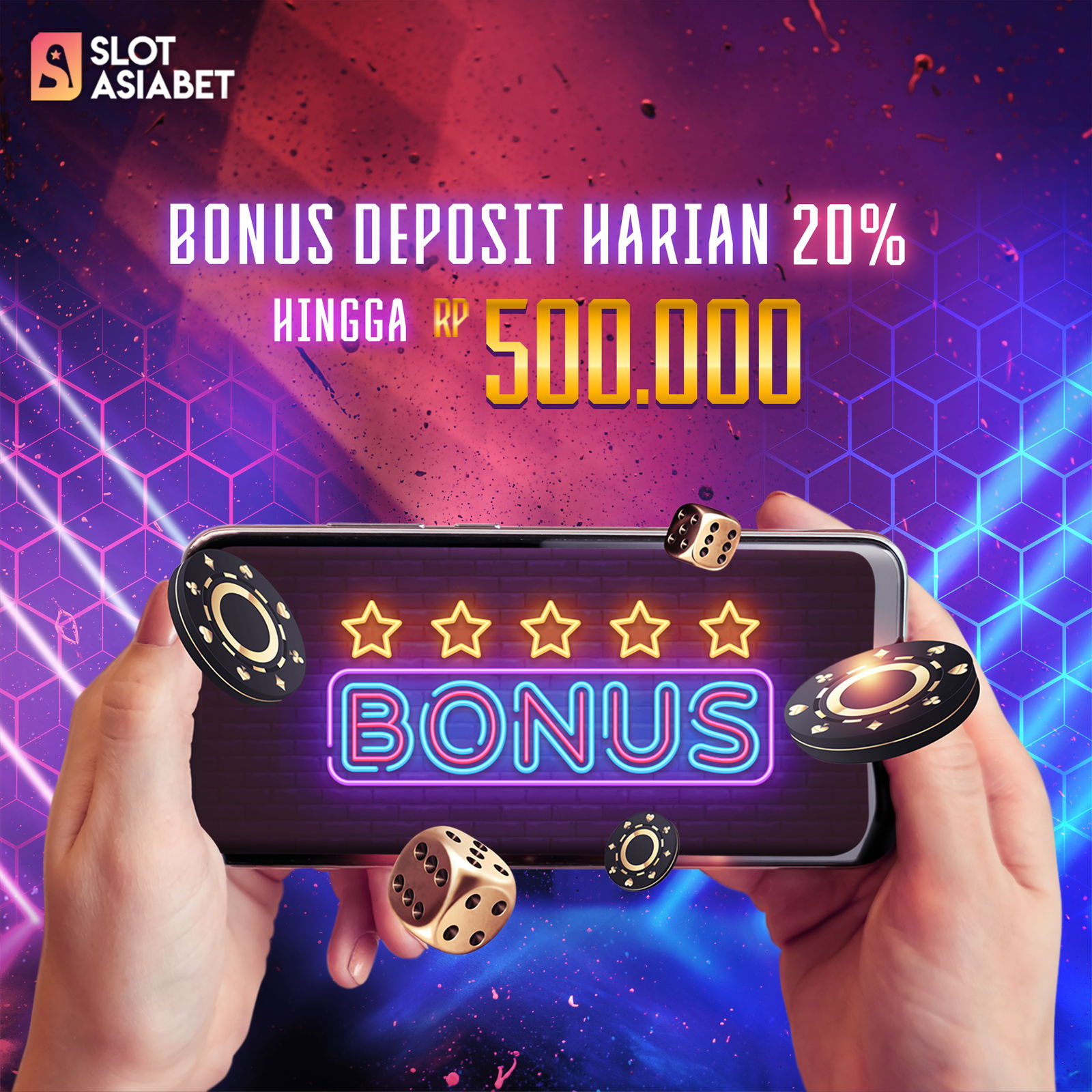 ☞ Mega Bonus Deposit Rp 25.000 & 25%