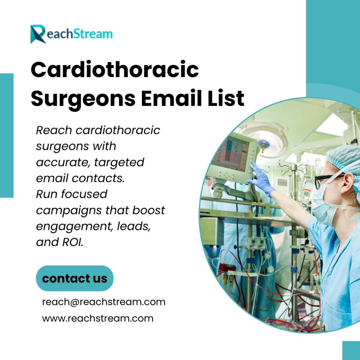  Engage Specialty Care via Cardiothoracic Surgeons Email List Hub