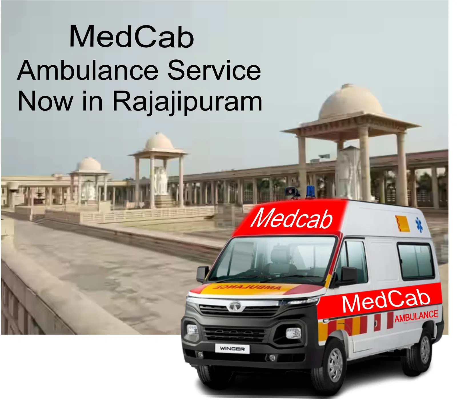 Reliable Ambulance Services in Rajajipuram Lucknow – MedCab Emergency Response