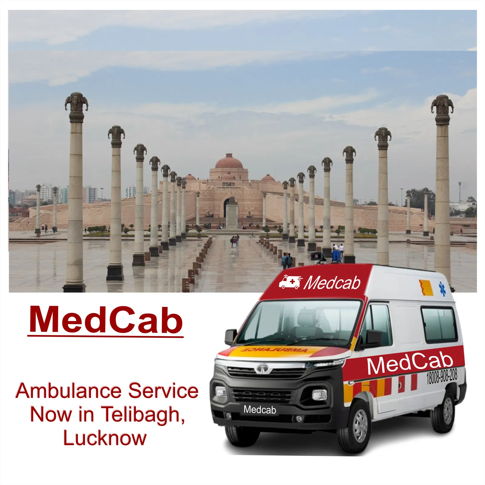 Ambulance Services in Telibagh, Lucknow