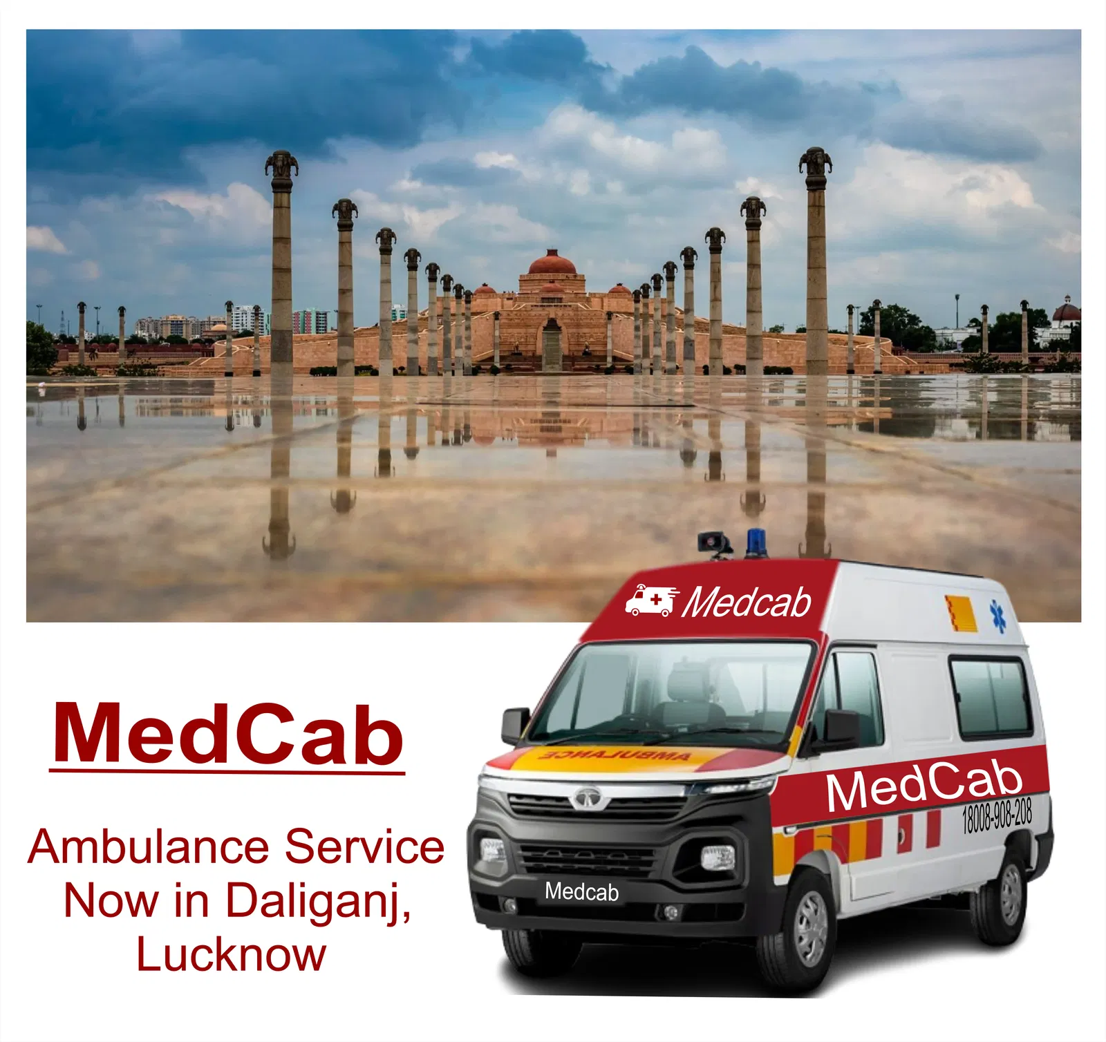 Daliganj Lucknow Ambulance Service – Quick Medical Assistance | MedCab