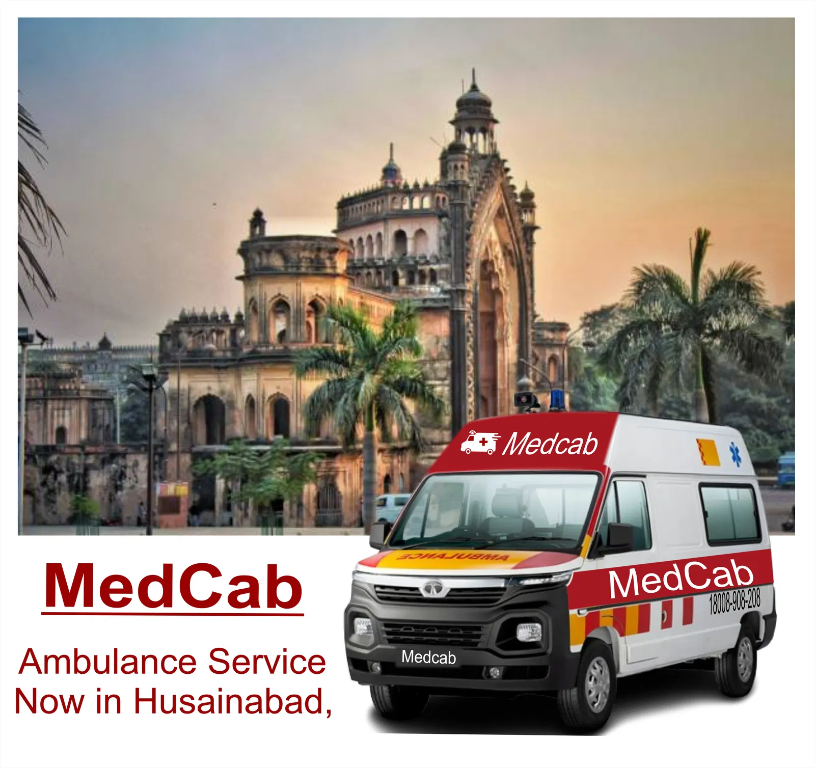  Top Ambulance Service in Husainabad, Lucknow | Med Cab