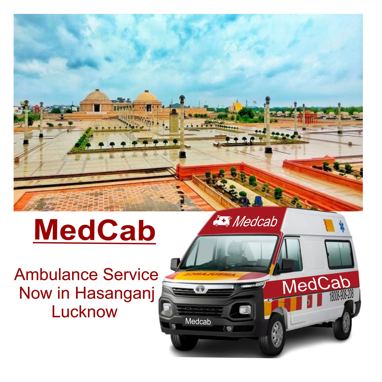 Hasanganj Lucknow Ambulance Service – Quick Medical Assistance | MedCab