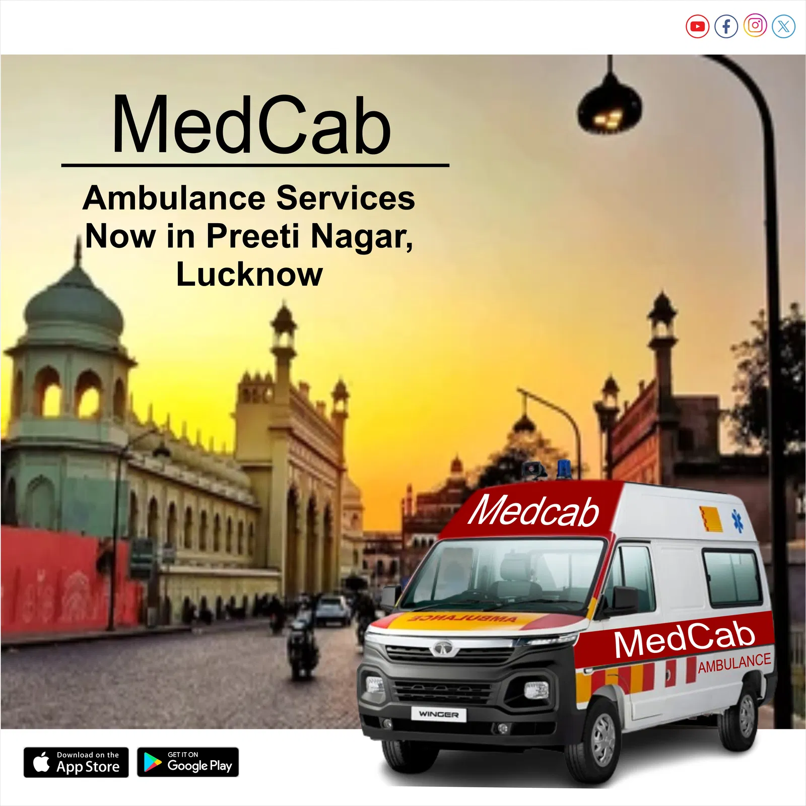 Ambulance Services in Preeti Nagar, Lucknow