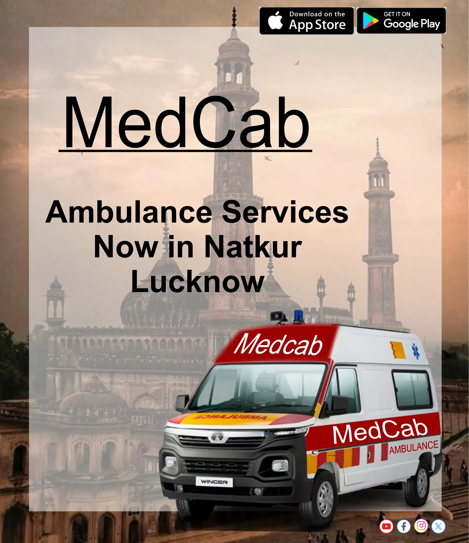  Top Ambulance Service in Natkur, Lucknow 