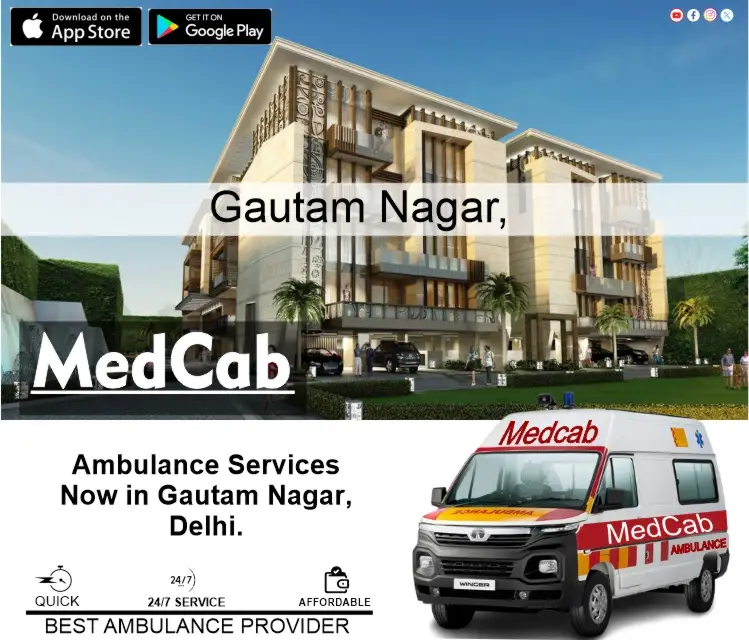 Ambulance Services in Gautam Nagar, Delhi