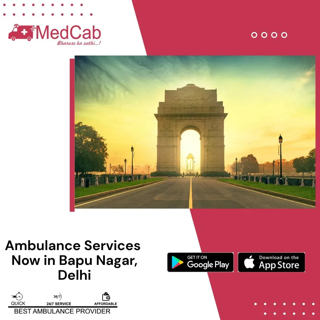 Ambulance Services in Bapa Nagar, Delhi