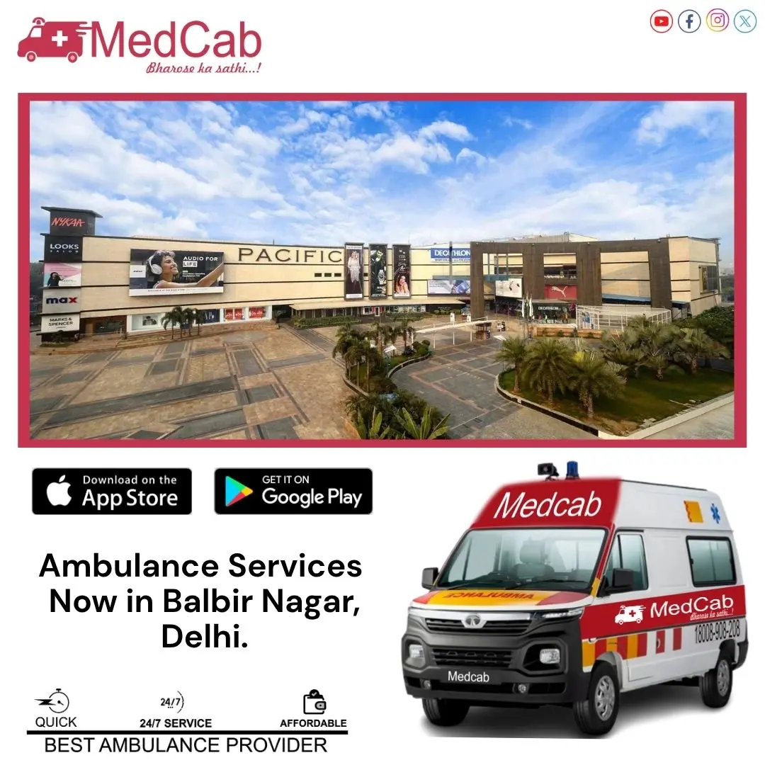 Ambulance Services in Balbir Nagar, Delhi