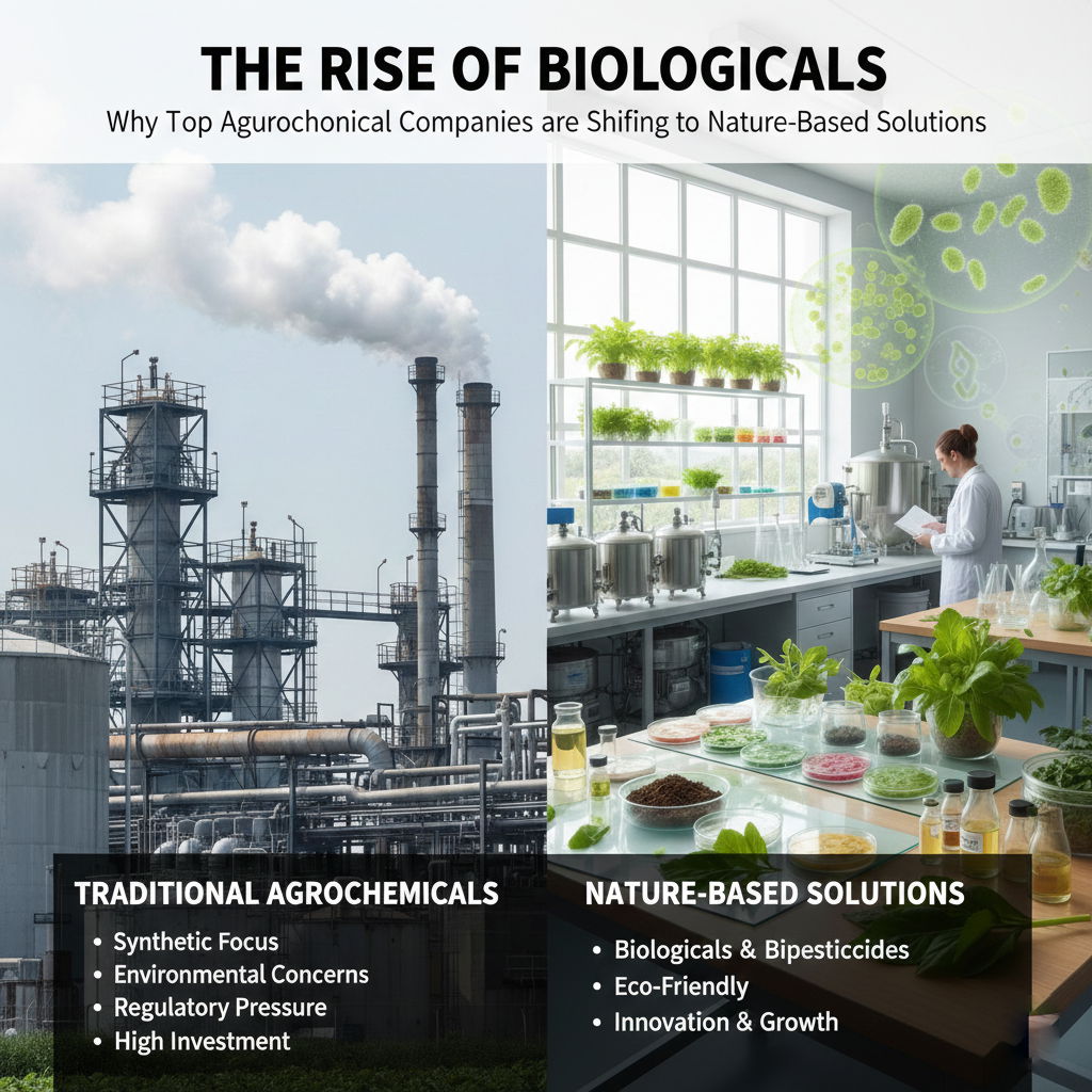 The Rise of Biologicals: Why Top Agrochemical Companies are Shifting to Nature-Based Solutions
