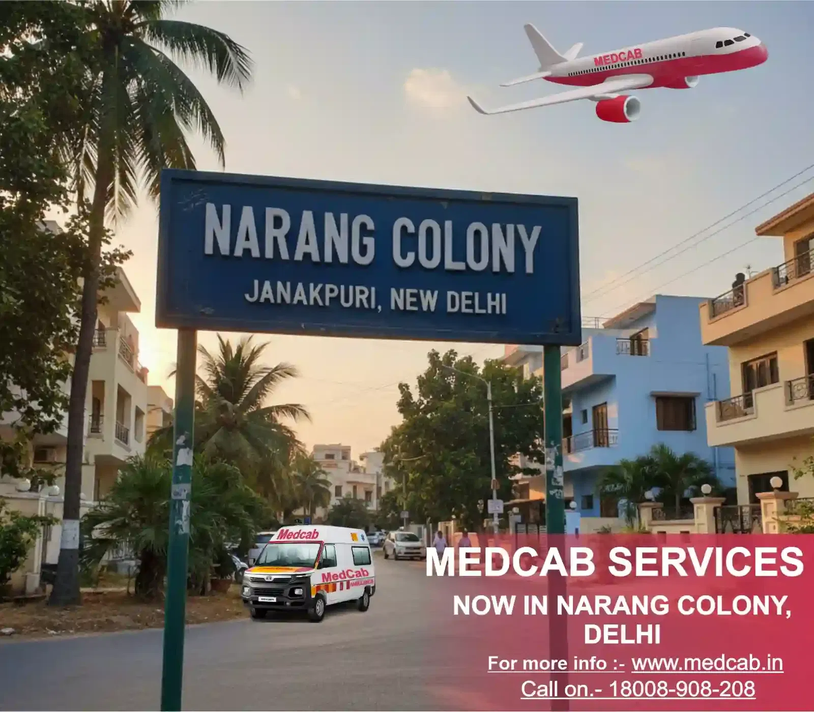  Top Ambulance Service in Narang Colony, Delhi 