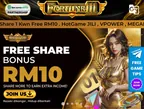 ✨FORTUNE111✨ 🔥Free Credit RM38 & Welcome Bonus 70%🔥