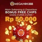 MEGAHOKI88 freechips 50K