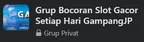 Grup facebook bocoran slot gampang jp