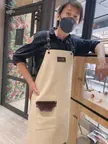 限量新款奶茶杏！超輕量超纖皮革防水圍裙 