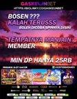 GASKEUNBET SITUS BARU GACOR DEPO 50K BONUS 50K