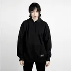 Hoodie Hitam Polos Nowfall.Inside