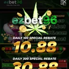 EZBET96 PROMO NEW REGISTER RANDOM 50% WELCOME BONUS HOT!! 