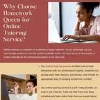 Why Choose Homework Queen for Online Tutoring Service?