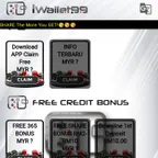 NEW IWALLET9 PROMO REGISTER RM2-10 HOT!!