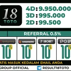 DAFTAR 18TOTO✅CHASBACK ✅