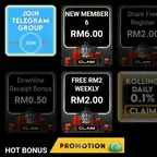 CASHKINGBET FREE TANPA DEPOSIT RM6 HOT!!