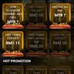 MEKDI88 FREE TANPA DEPOSIT RM1.11 HOT!!