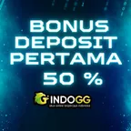 BONUS DEPOSIT PERTAMA 50%