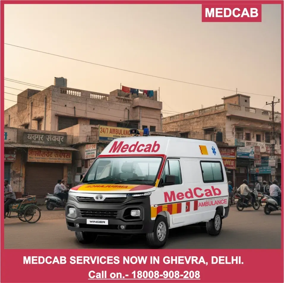 Ambulance Services in Ghevra, Delhi