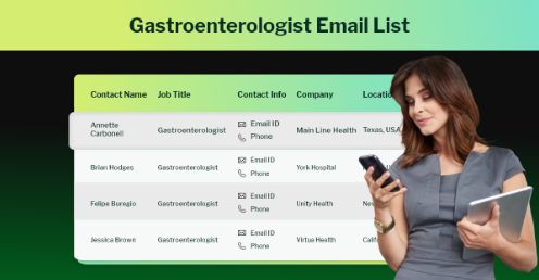 Gastroenterologist Email List | 12K+ Verified Contacts