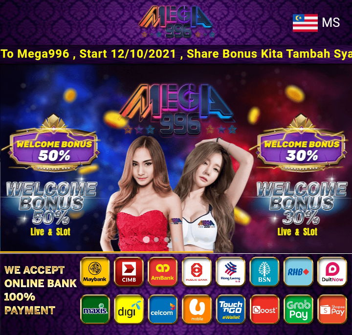 🔥mega996🔥 Welcome bonus 100%