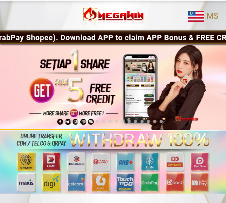 🔥megawin8my🔥 Welcome bonus 50%