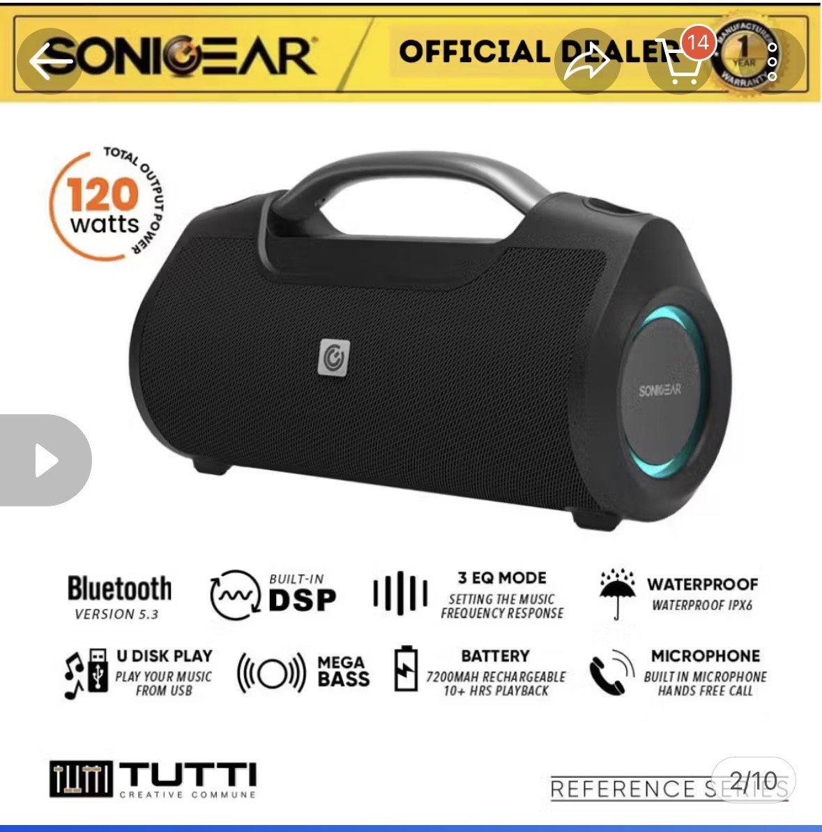 SONICGEAR Studiobeats HD