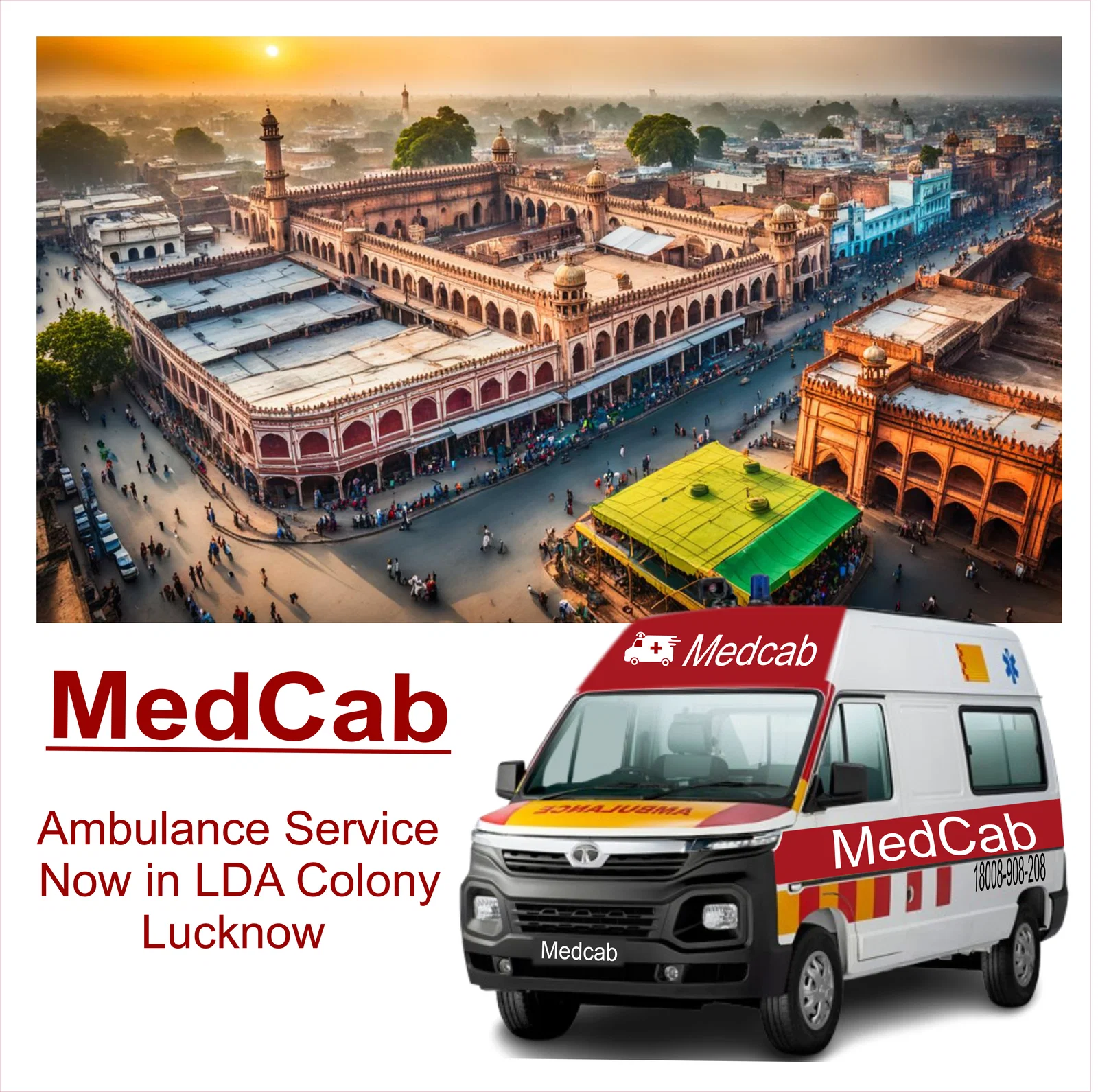 Ambulance Services in LDA Colony, Lucknow