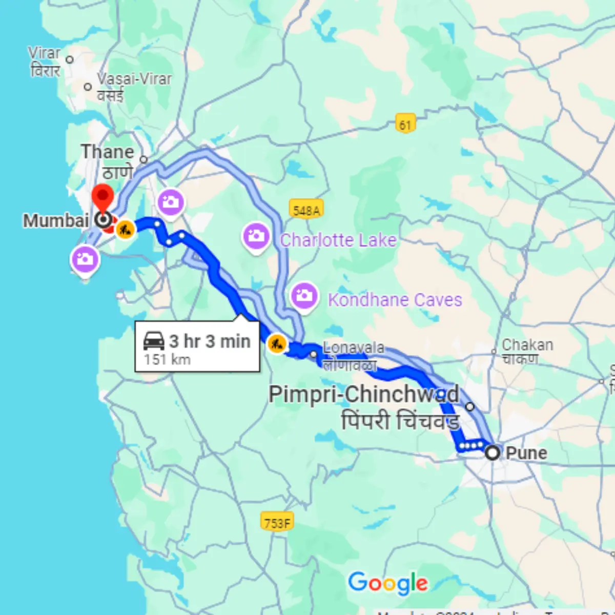 Pune to Mumbai Cab