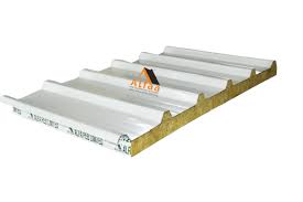 Industrial Fire Rated Rockwool Roof Panels - Alfaa Panels