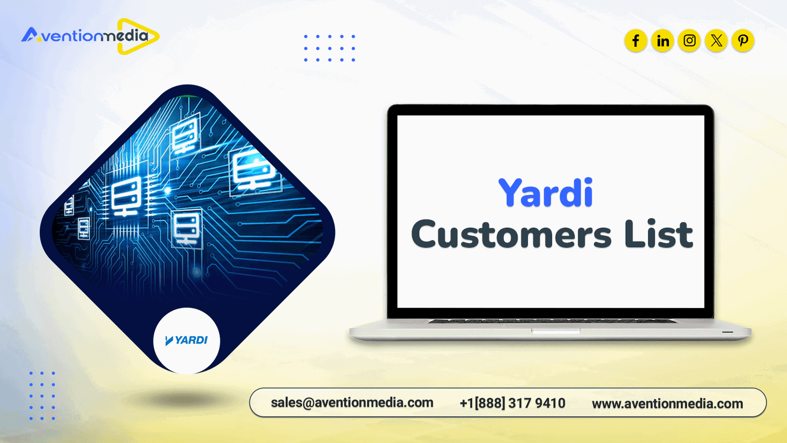 Supercharge Your Outreach With Our Yardi Customers List