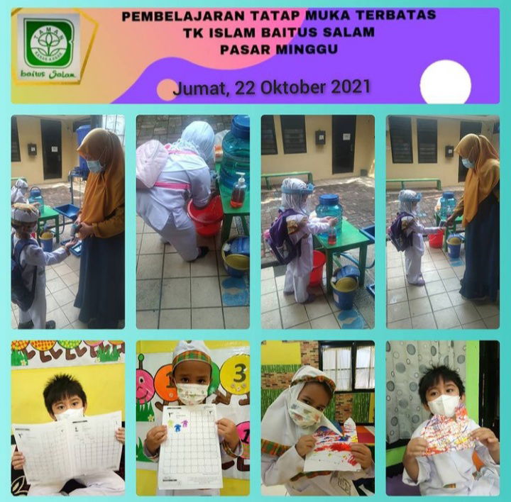 PTMT TK Islam Baitus Salam 22 Oktober 2021