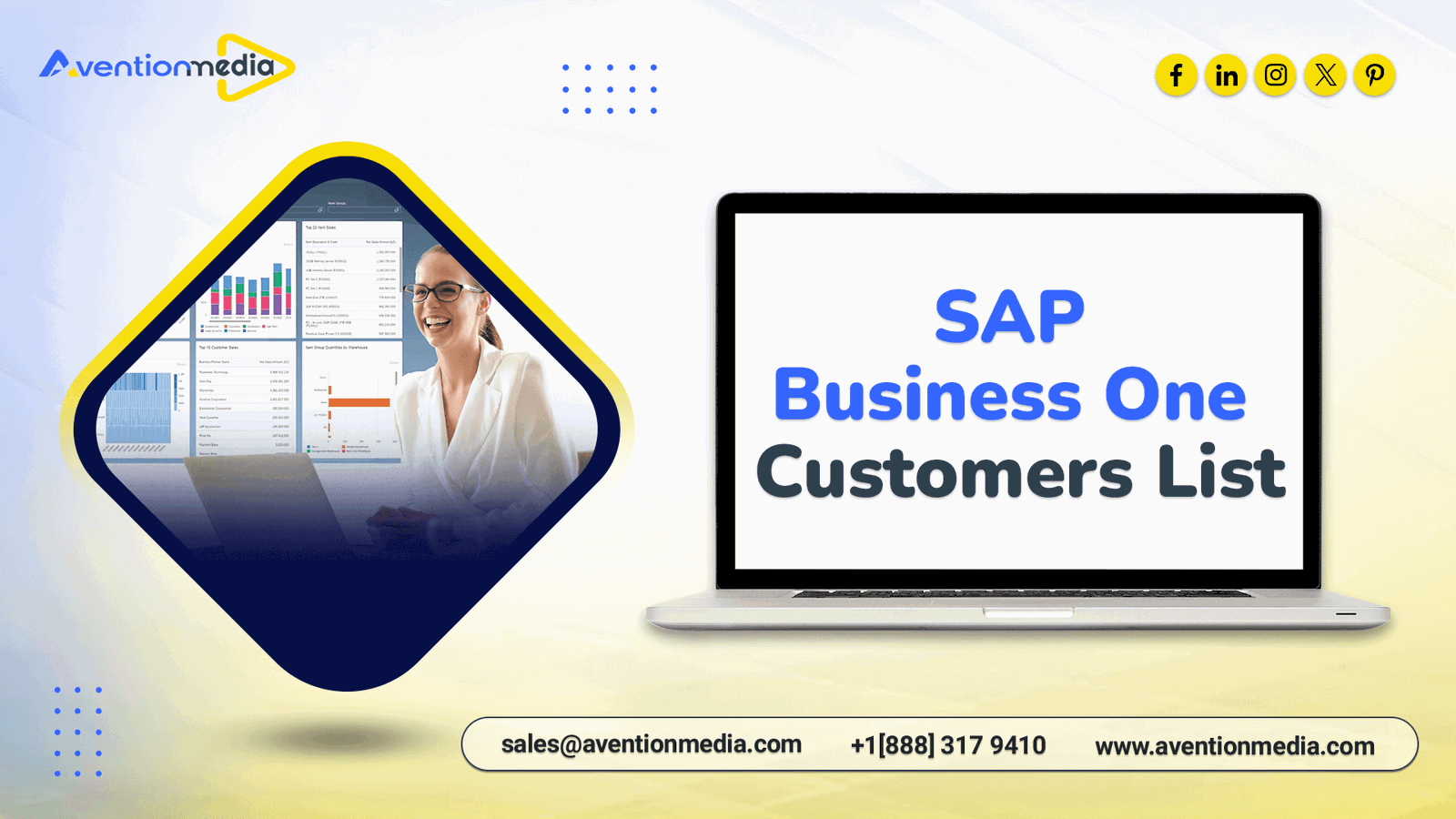 Discover High-Value Prospects Using Our SAP Business One Customers List