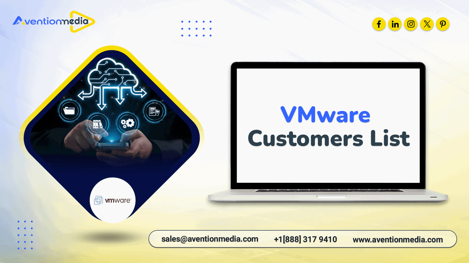 Avention Media strengthens your directory presence using a refined VMware Customers List. Ideal for brands uploading listings across high-traffic platforms, this dataset improves targeting precision and enhances interaction from global business regions.