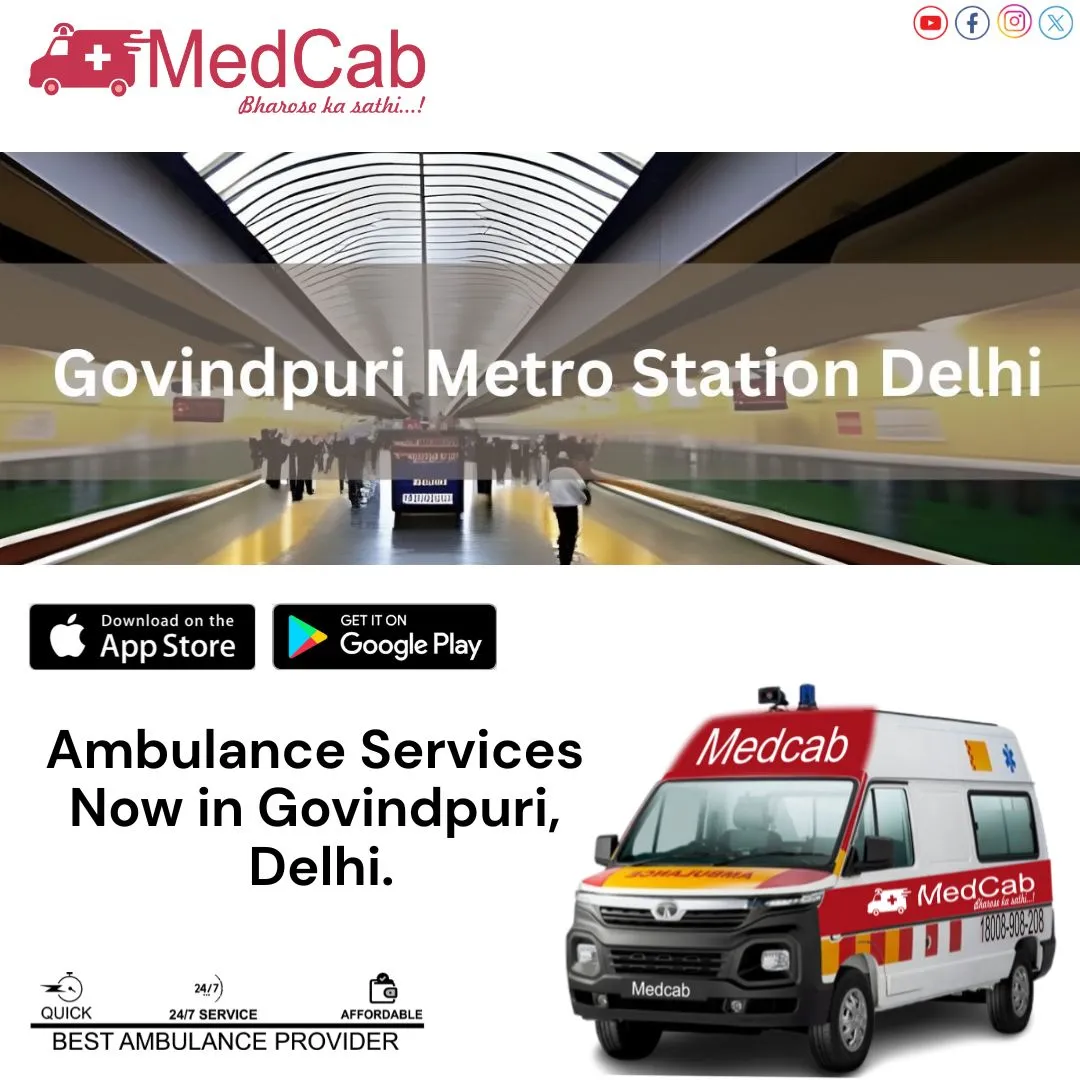 Ambulance Services in Govindpuri, Delhi