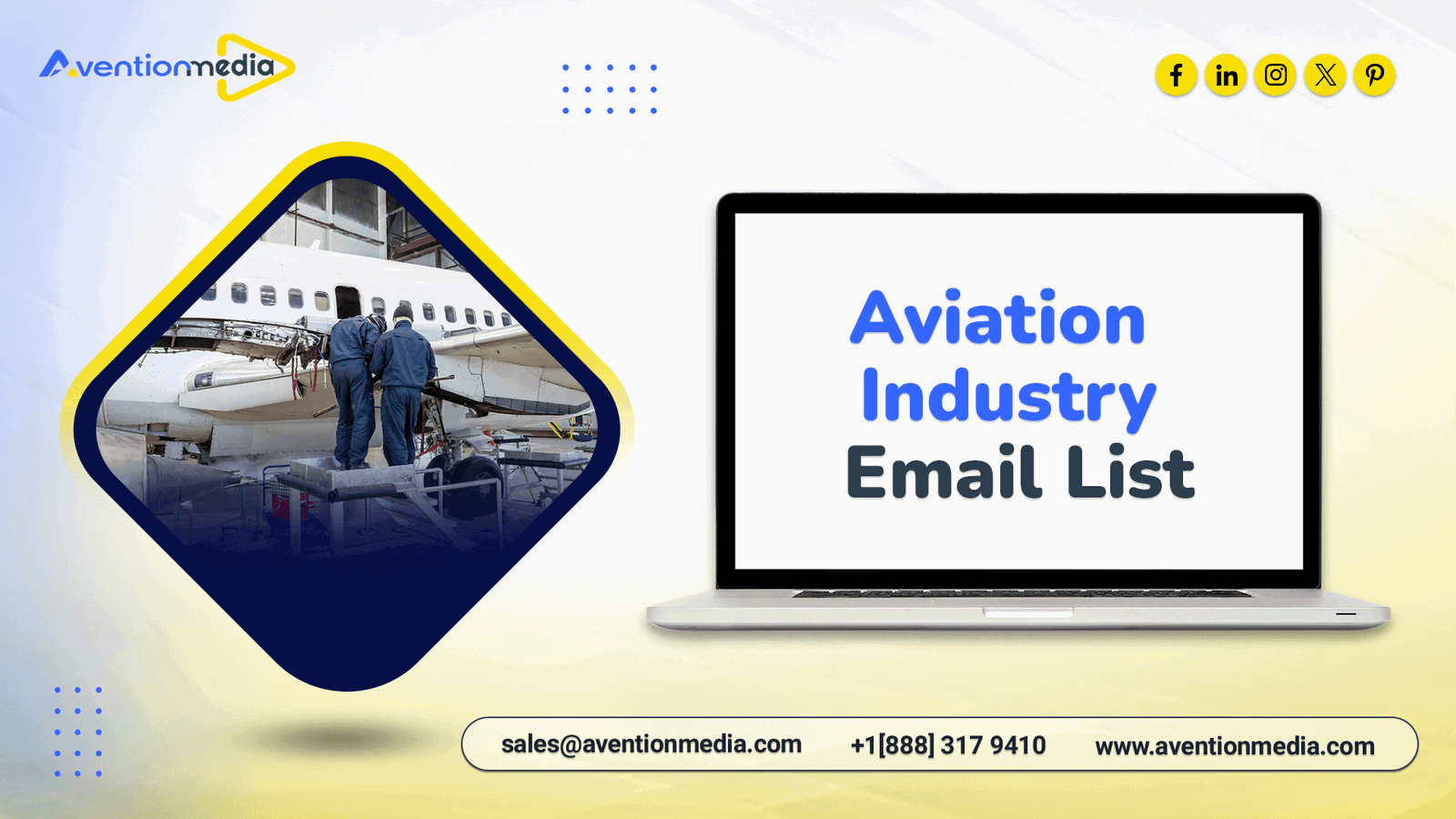 Enhance Campaign Targeting Using Our Aviation Industry Email