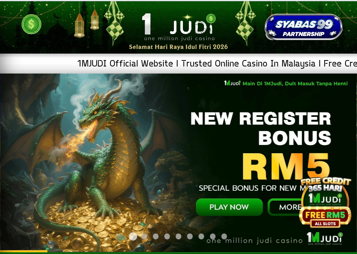 1MJUDI | Official Website | Malaysia Online Casino with Daily Free Credit &amp; Instant Withdrawal