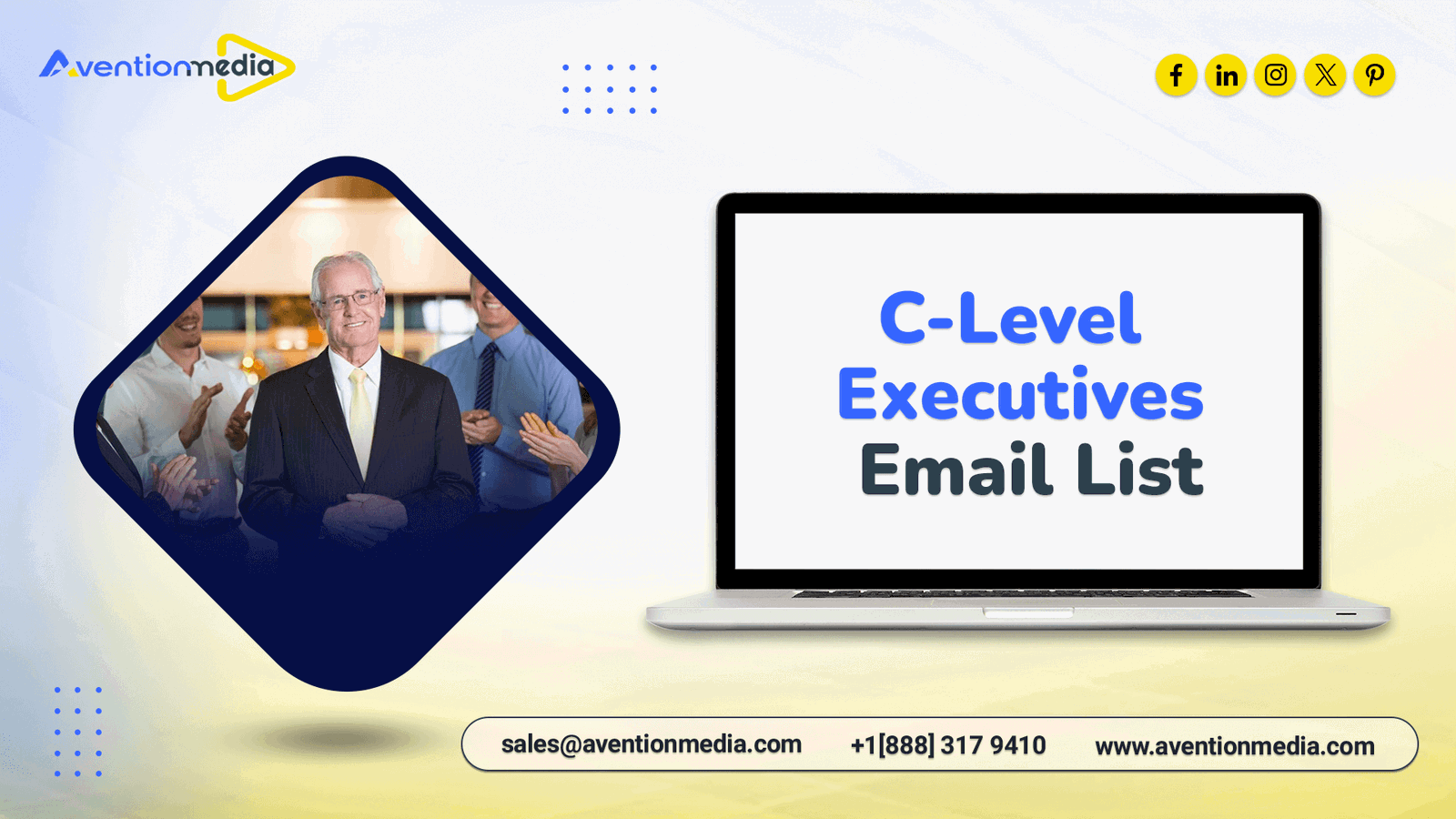 C-Level Executives Email List | C-Level Executives Database