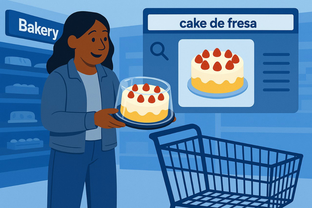  What is cross-lingual search and why does Walmart use it...