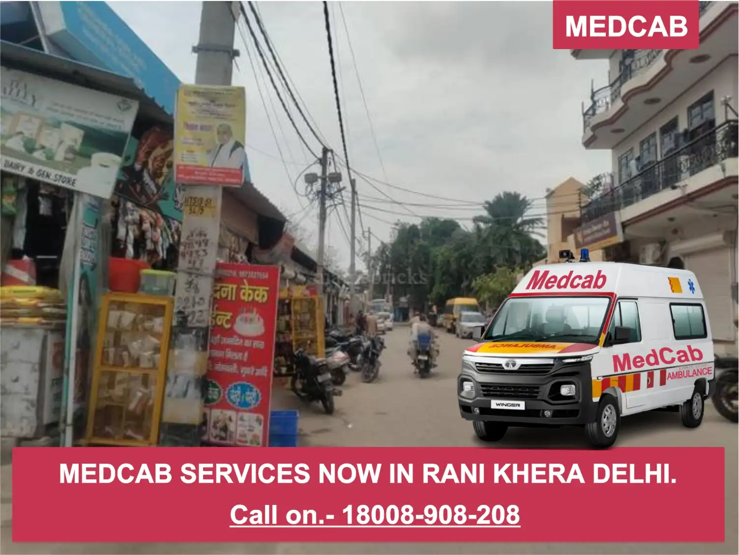 Ambulance Services in Rani Khera, Delhi
