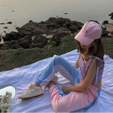 No 18 Three Tone Sweatpants