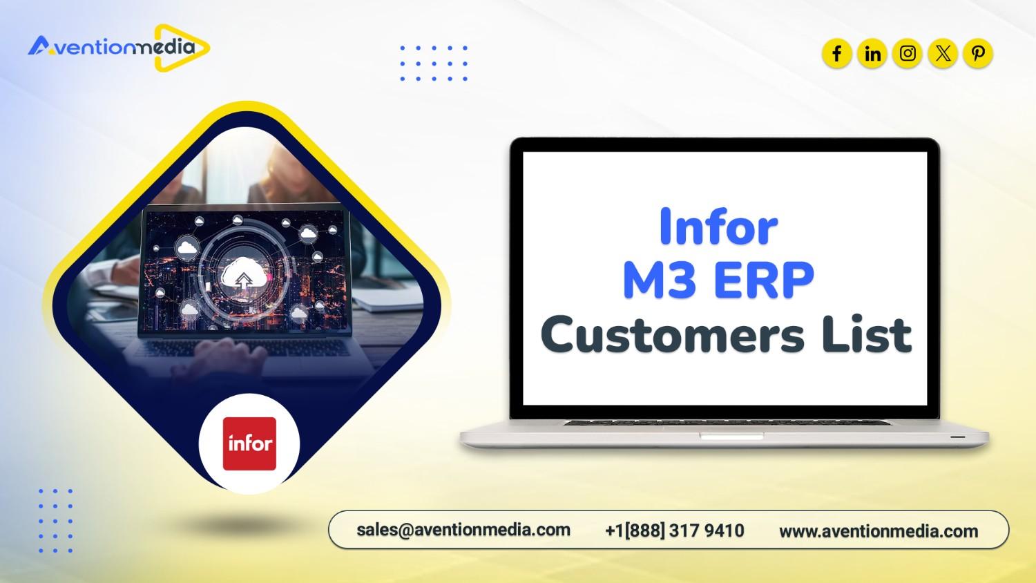 Multiply Your Sales and ROI using Infor M3 ERP Customers List
