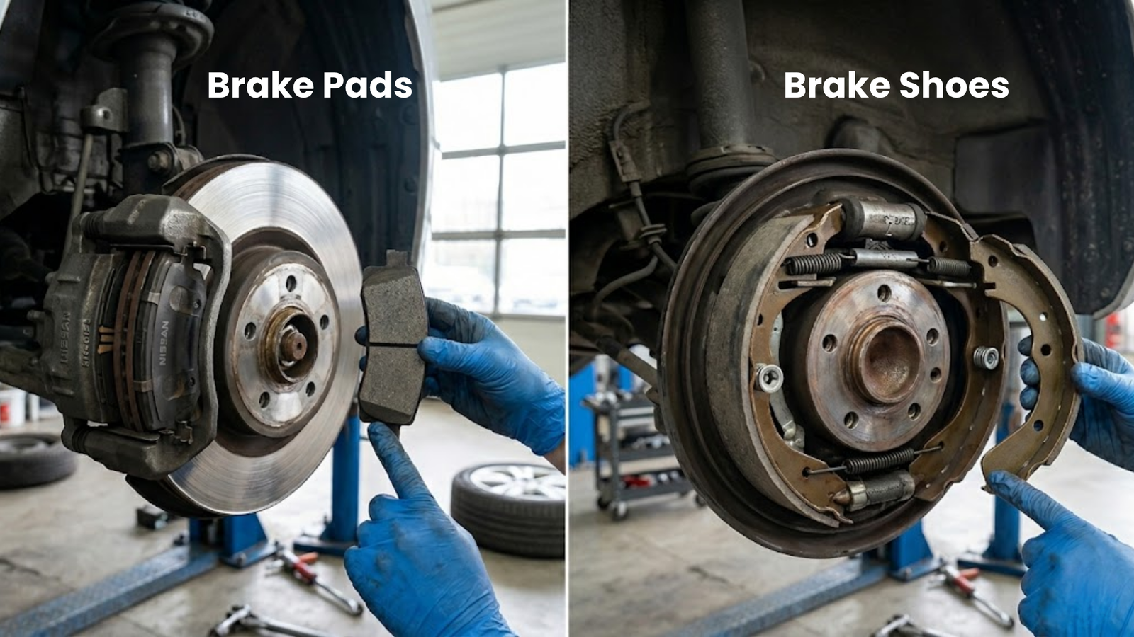Brake Pads vs. Brake Shoes: Key Differences and When to Replace Them