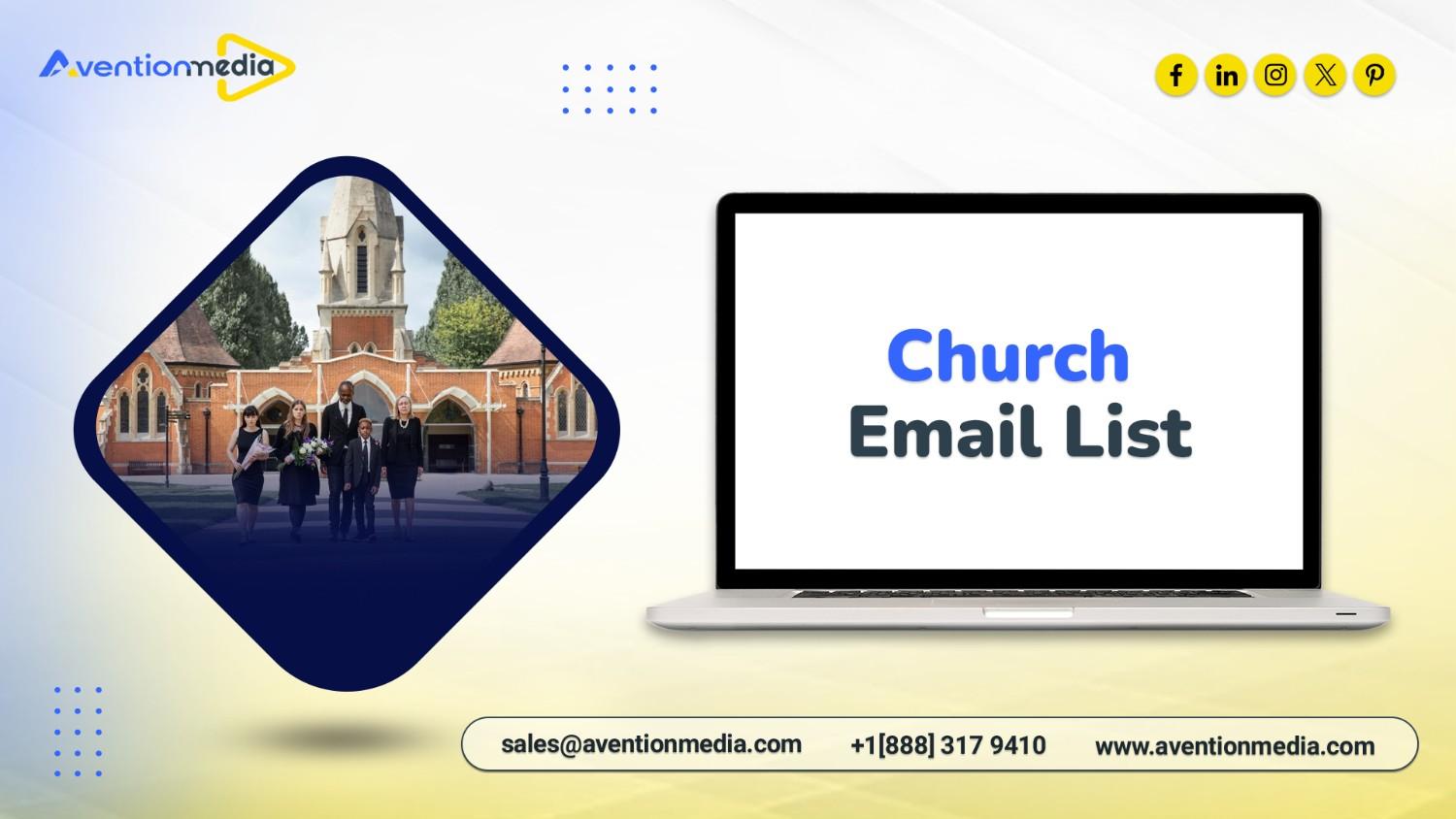 Contact Churches and Pastors using our Latest Church Email List