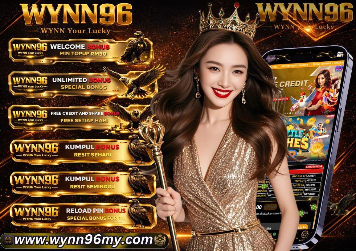 WYNN96 | MALAYSIA Biggest Online Casino | Slot Game | Live Casino | SportBook | Lottery &amp; Poker